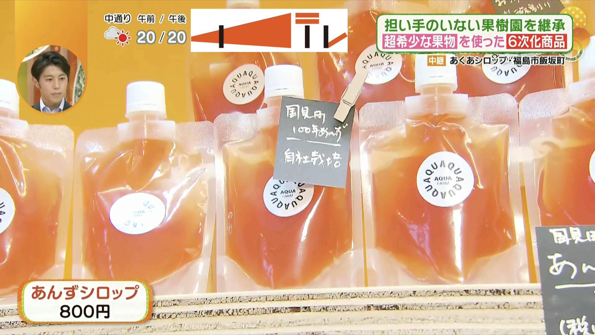 超希少な在来種「国見町100年あんず」を加工して商品化！シロップにジャムにドライフルーツ…新たな魅力を発見！